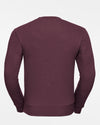 Russell Premium Heavy Sweater "Tübingen Hawks", Crest, maroon-rot-DIAMOND PRIDE