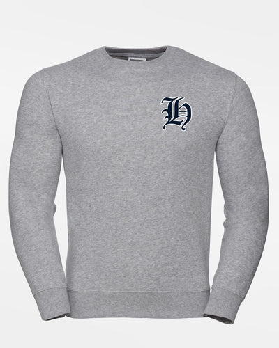 Russell Premium Heavy Sweater "Tübingen Hawks", H, heather grau-DIAMOND PRIDE