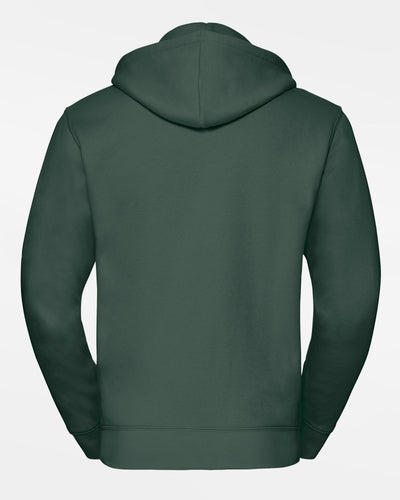 Russell Premium Heavy Zip-Hoodie "Bonn Capitals", BC, dunkelgrün-DIAMOND PRIDE
