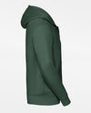 Russell Premium Heavy Zip-Hoodie "Bonn Capitals", BC, dunkelgrün-DIAMOND PRIDE
