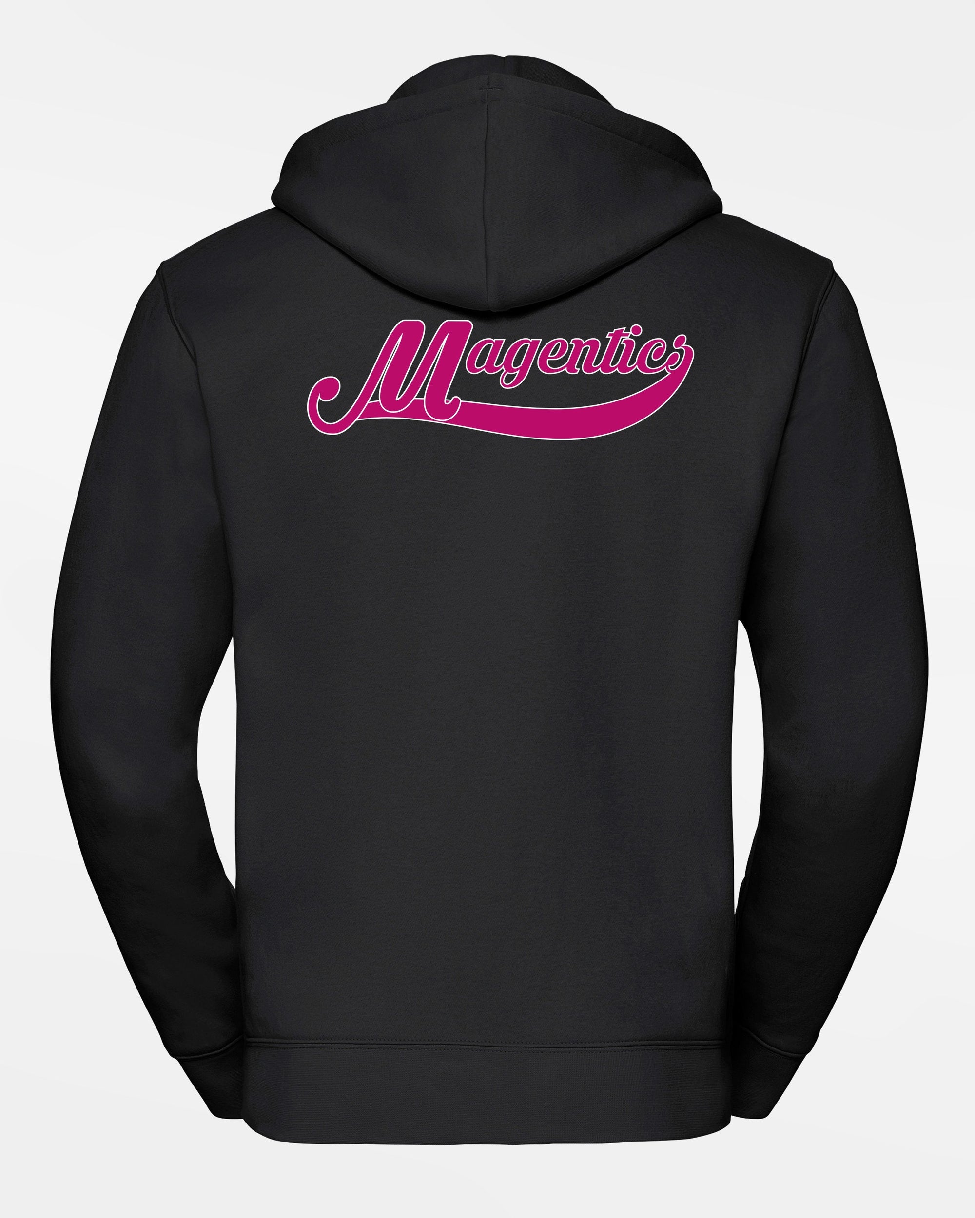Russell Premium Heavy Zip-Hoodie "Bonn Magentics", M & Magentics, schwarz-DIAMOND PRIDE