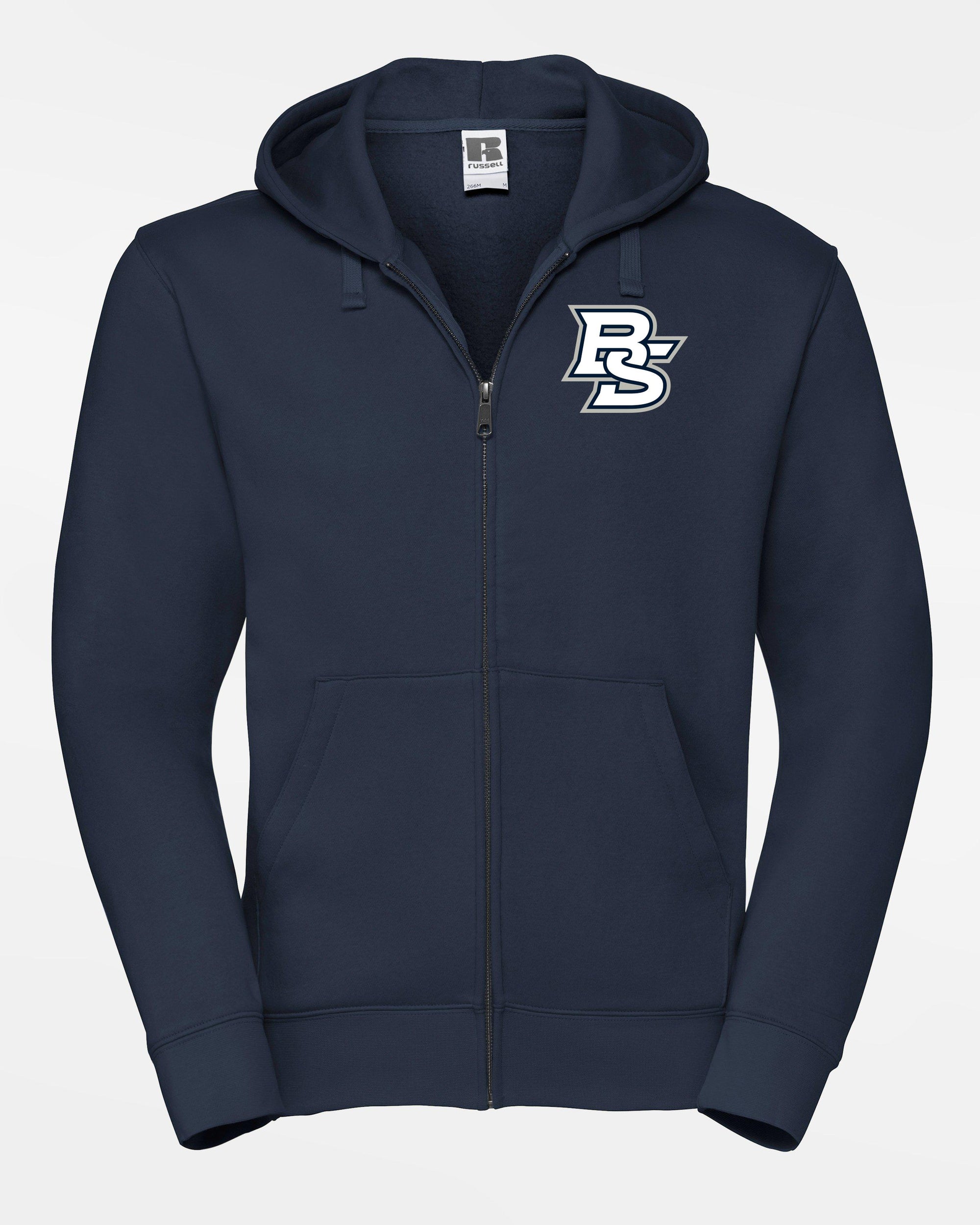 Russell Premium Heavy Zip-Hoodie "Braunschweig 89ers", BS, navy blau-DIAMOND PRIDE