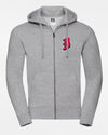 Russell Premium Heavy Zip-Hoodie "Bremen Dockers", B, heather grau-DIAMOND PRIDE