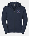 Russell Premium Heavy Zip-Hoodie "Gauting Indians°, Crest NVY, navy blau-DIAMOND PRIDE