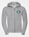 Russell Premium Heavy Zip-Hoodie "Niederlamitz Greens", Crest, heather grau-DIAMOND PRIDE