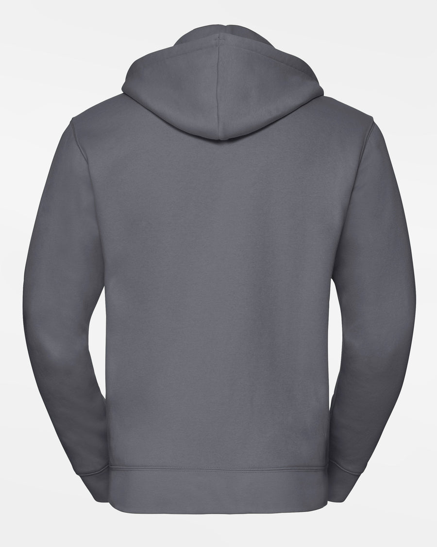 Russell Premium Heavy Zip-Hoodie "Wolfsburg Blackbirds", Crest, dunkelgrau-DIAMOND PRIDE