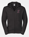 Russell Premium Heavy Zip-Hoodie "Zülpich Eagles", Z, schwarz-DIAMOND PRIDE