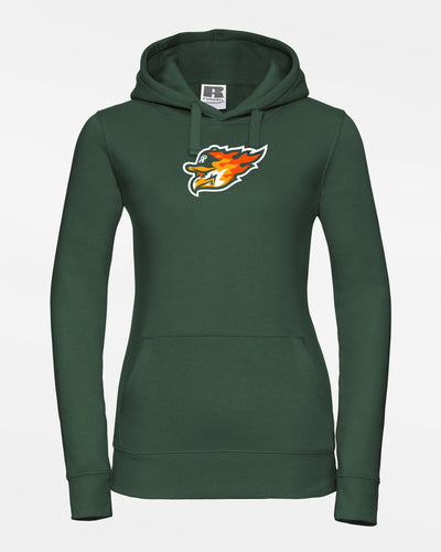 Russell Premium Ladies Heavy Hoodie "Attnang Athletics", Head, dunkelgrün-DIAMOND PRIDE