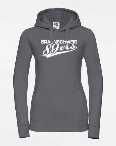 Russell Premium Ladies Heavy Hoodie "Braunschweig 89ers", 89ers, dunkelgrau-DIAMOND PRIDE