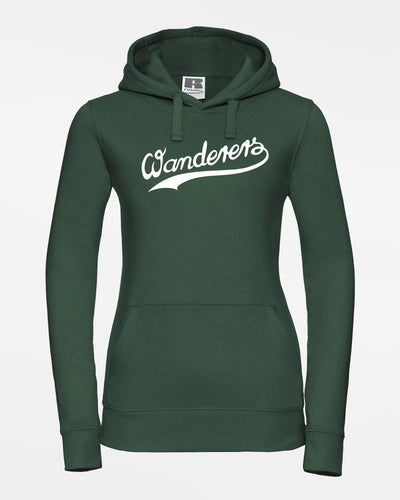 Russell Premium Ladies Heavy Hoodie "Herrenberg Wanderers", Wanderers, dunkelgrün-DIAMOND PRIDE