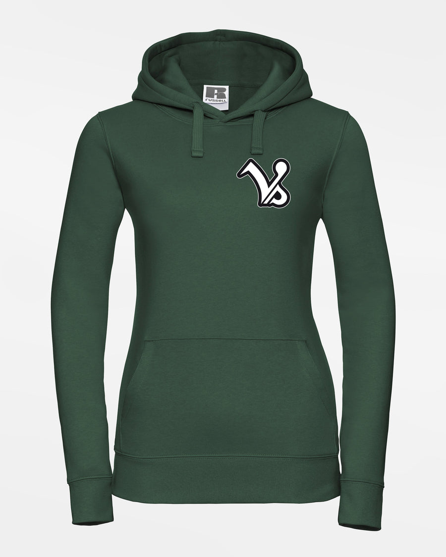 Russell Premium Ladies Heavy Hoodie "Kufstein Vikings", VS, dunkelgrün-DIAMOND PRIDE