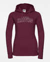 Russell Premium Ladies Heavy Hoodie "Tübingen Hawks", Script, maroon rot-DIAMOND PRIDE