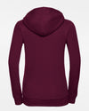 Russell Premium Ladies Heavy Zip-Hoodie, "Berlin Flamingos", Crest Softball, burgundy-DIAMOND PRIDE