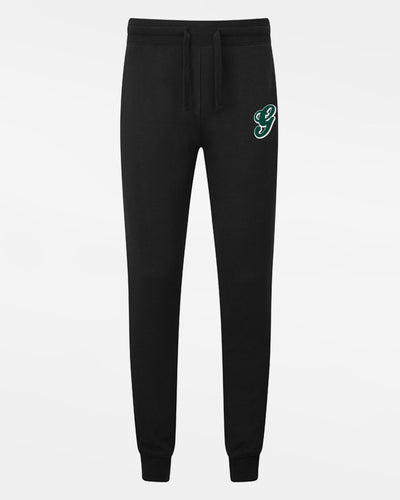 Russell Premium Sweatpants mit Seitentaschen "Niederlamitz Greens", schwarz-DIAMOND PRIDE