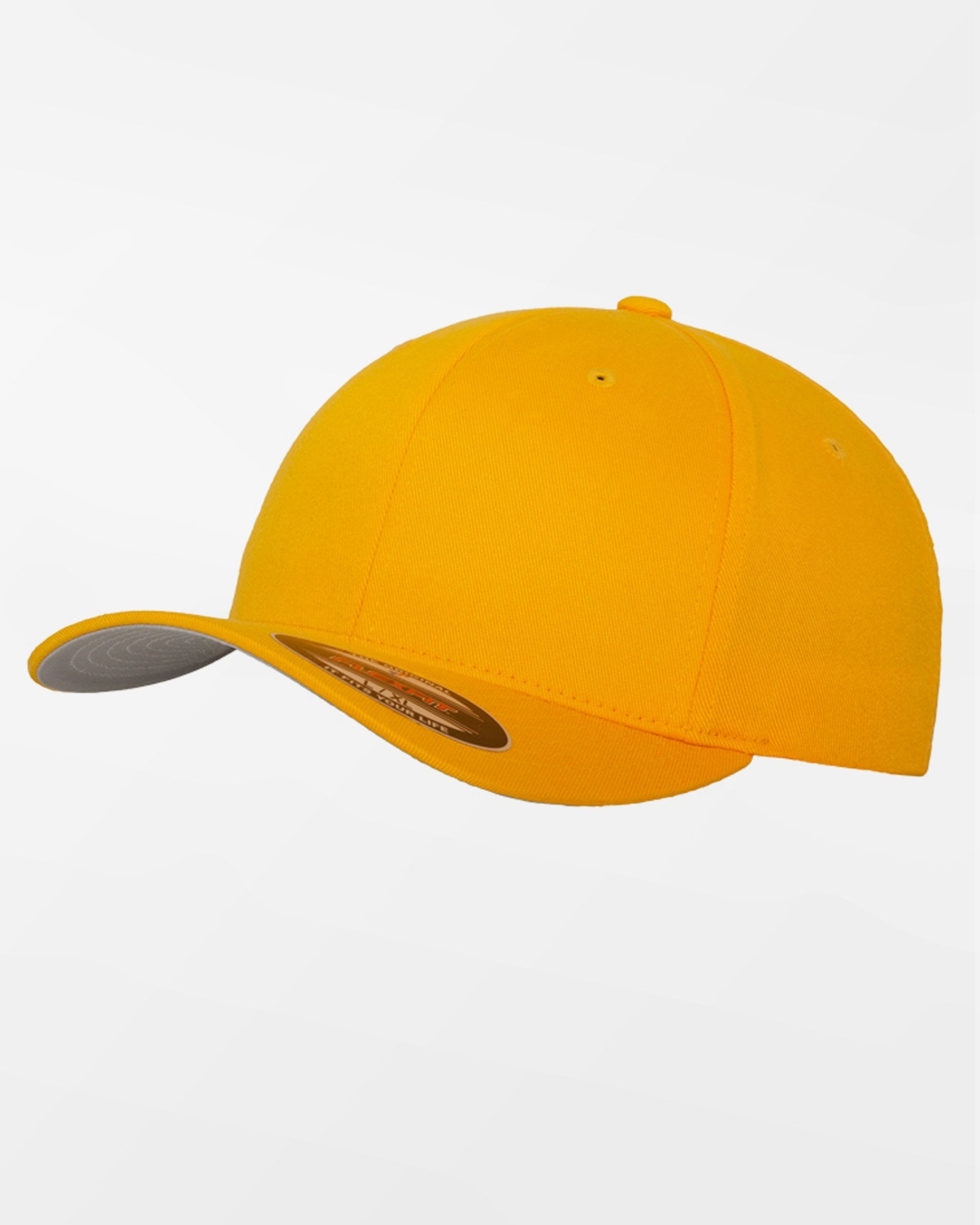 Yupoong Flexfit Combed Wool Cap, gelb-DIAMOND PRIDE