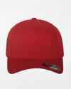 Yupoong Flexfit Combed Wool Cap, rot-DIAMOND PRIDE