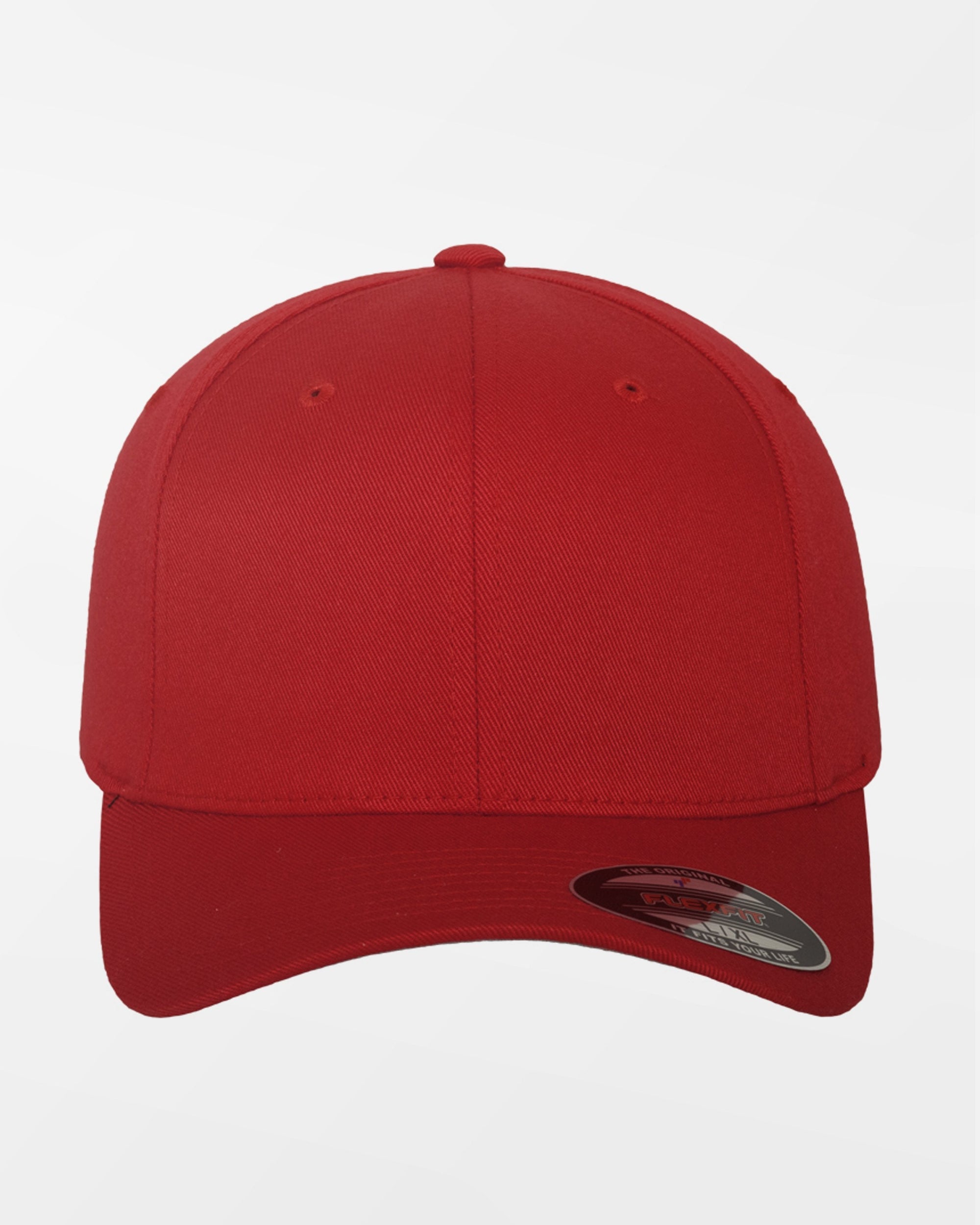 Yupoong Flexfit Combed Wool Cap, rot-DIAMOND PRIDE