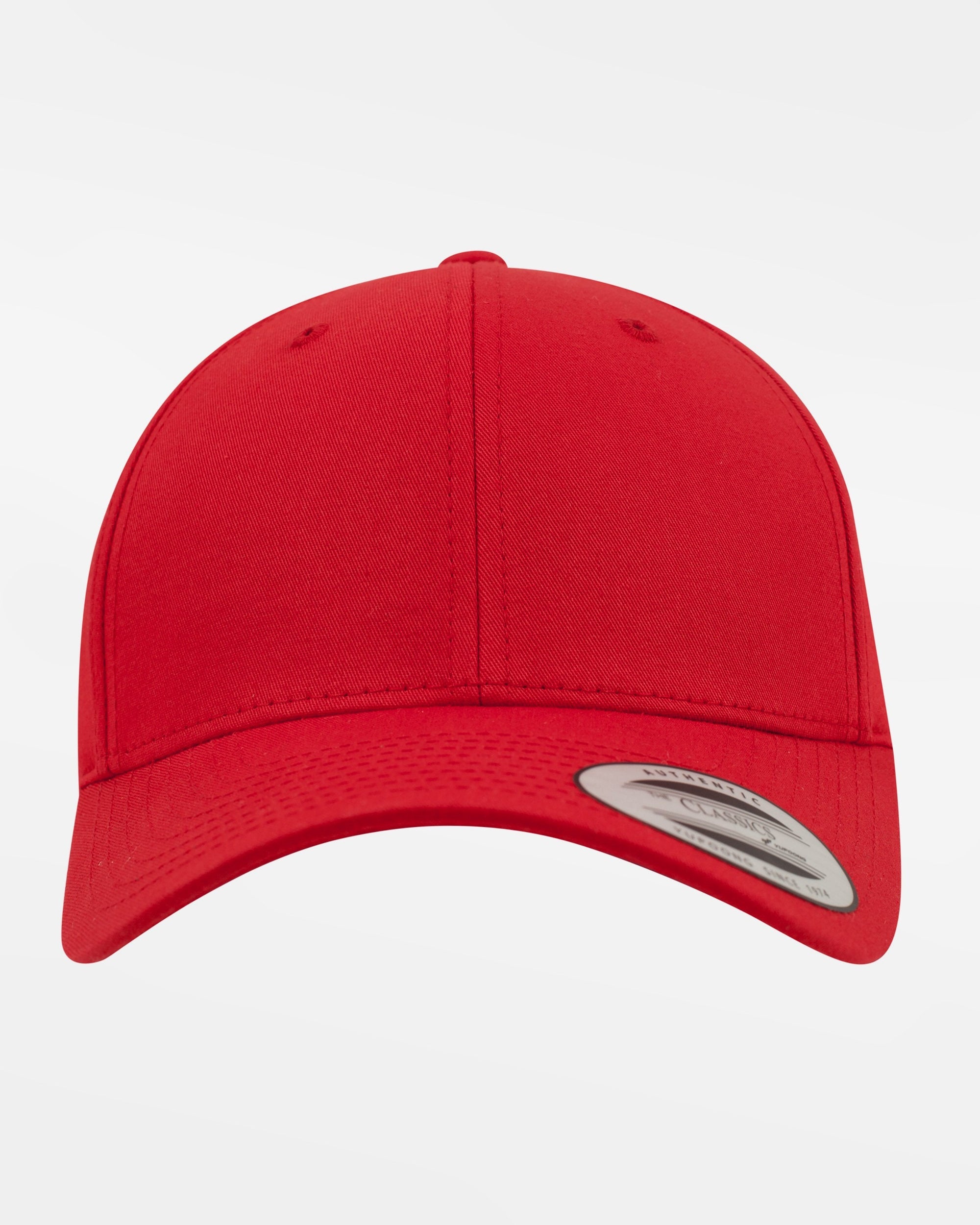 Yupoong Flexfit Curved Classic Snapback Cap, rot-DIAMOND PRIDE