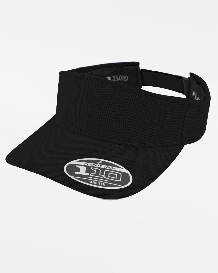 Yupoong Flexfit Functional Visor "Bonn Magentics" , M, schwarz-DIAMOND PRIDE
