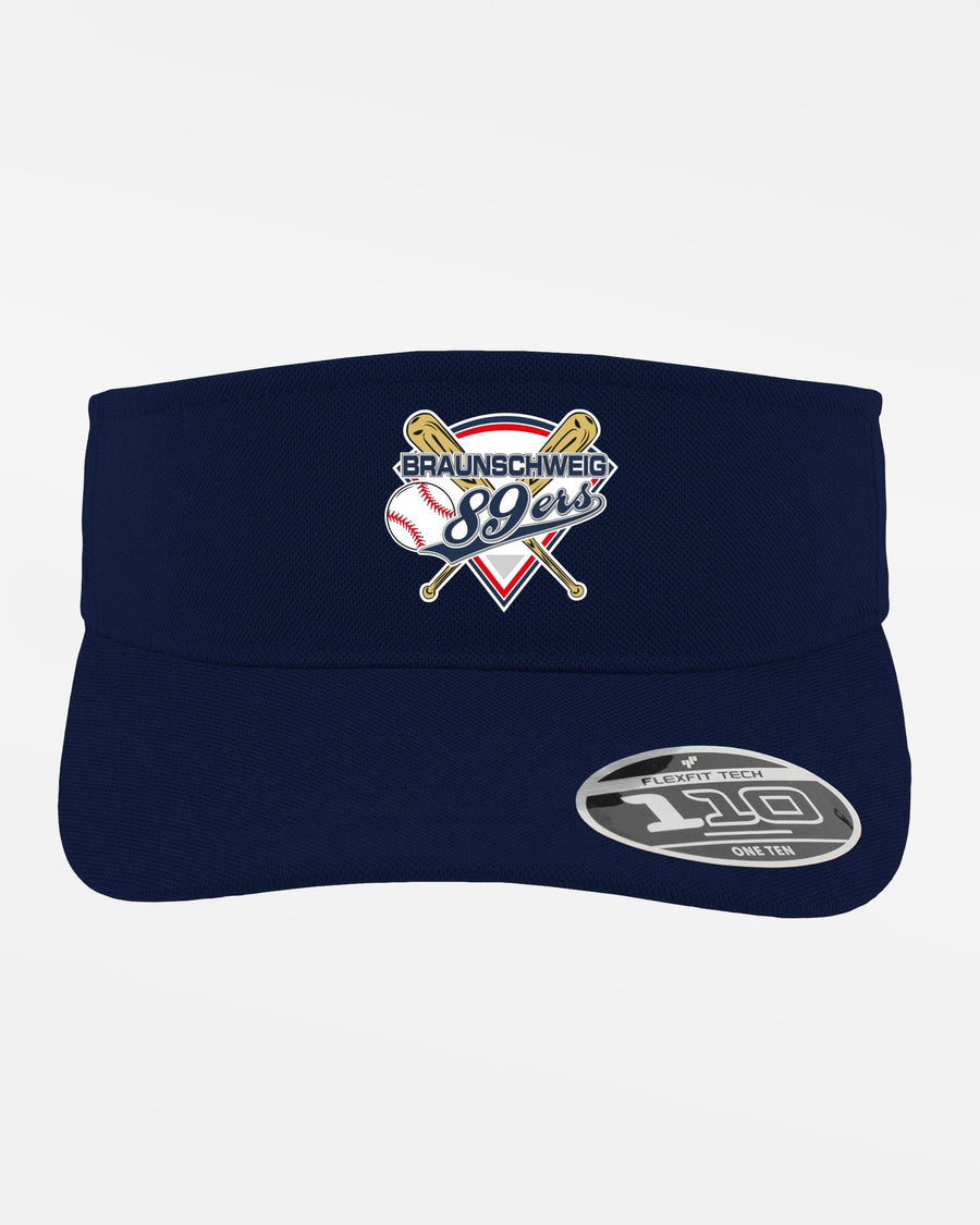 Yupoong Flexfit Functional Visor "Braunschweig 89ers", Primary Logo, navy blau-DIAMOND PRIDE