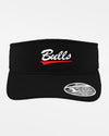 Yupoong Flexfit Functional Visor "Hard Bulls", Script, schwarz-DIAMOND PRIDE