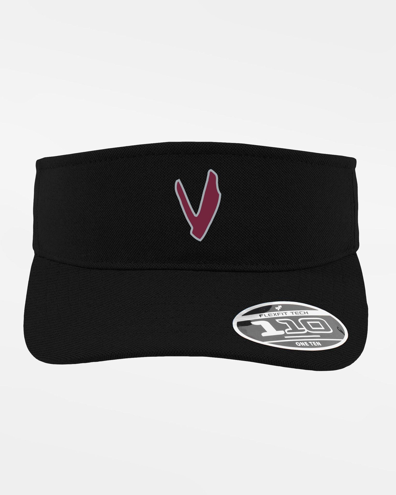 Yupoong Flexfit Functional Visor "Wesseling Vermins", V, schwarz-DIAMOND PRIDE