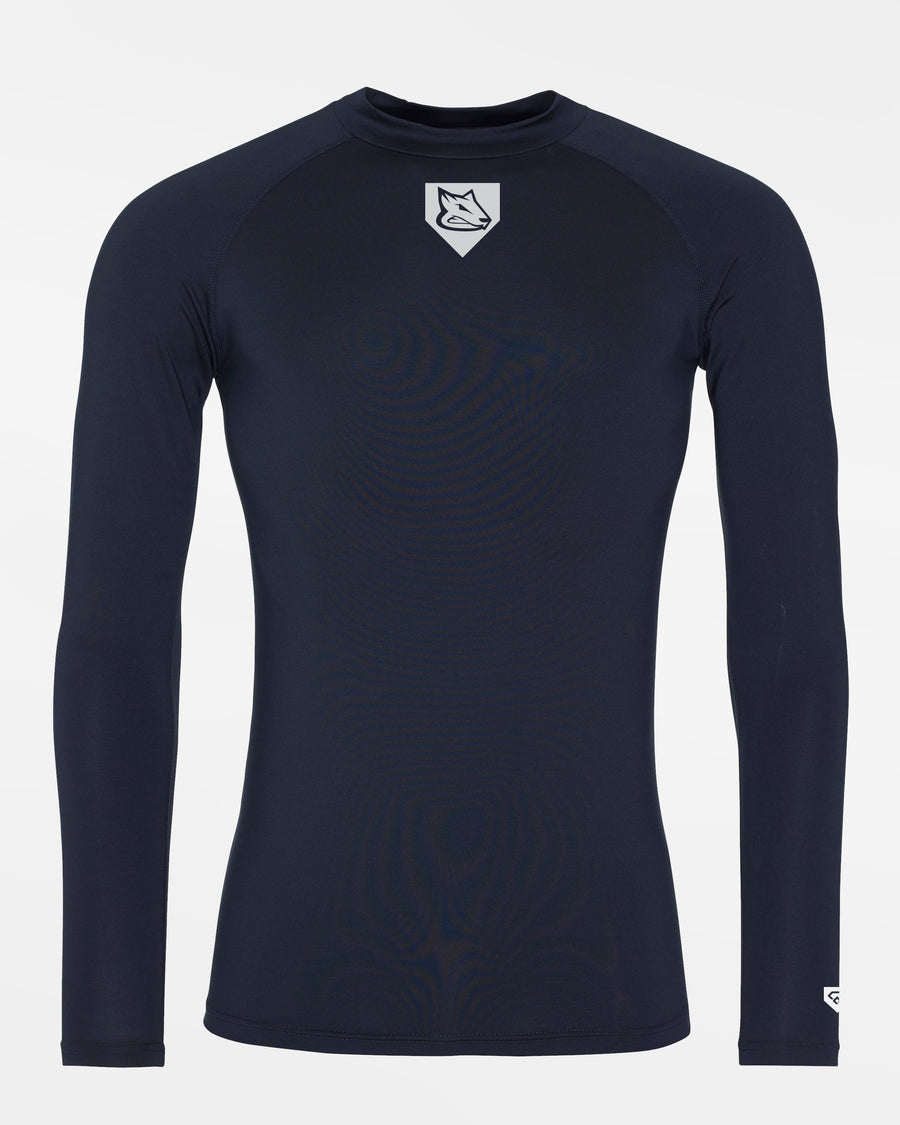 Diamond Pride Basic Compression Longsleeve Shirt "Hagen Chipmunks", navy blau-DIAMOND PRIDE