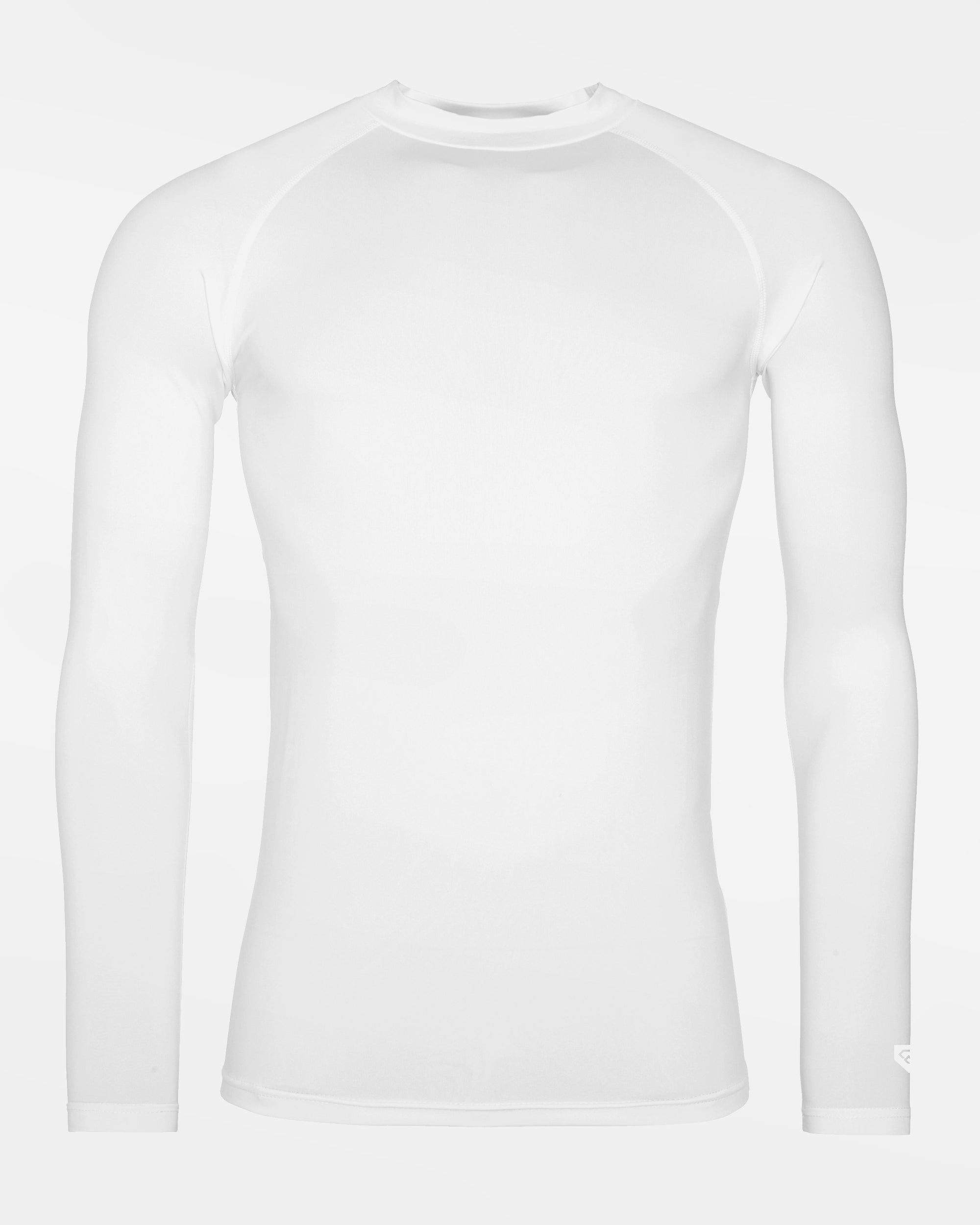 Diamond Pride Basic Compression Longsleeve Shirt, weiss-DIAMOND PRIDE