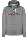 Diamond Pride Basic Functional Hoodie "Berlin Flamingos", Bird & Baseball, heather grau-DIAMOND PRIDE