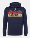 Diamond Pride Basic Functional Hoodie "Berlin Skylarks", Script Baseball, navy blau-DIAMOND PRIDE