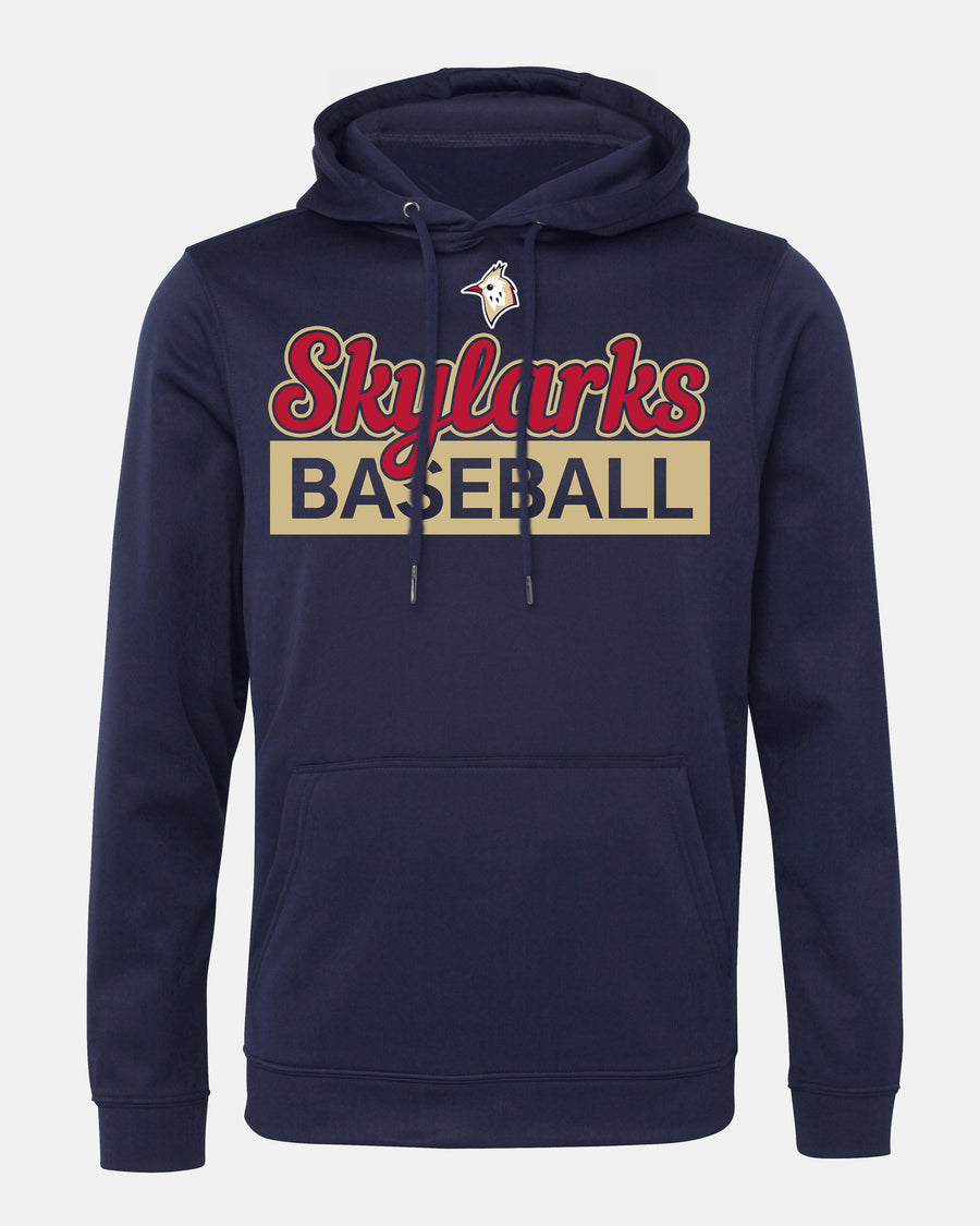 Diamond Pride Basic Functional Hoodie "Berlin Skylarks", Script Baseball, navy blau-DIAMOND PRIDE