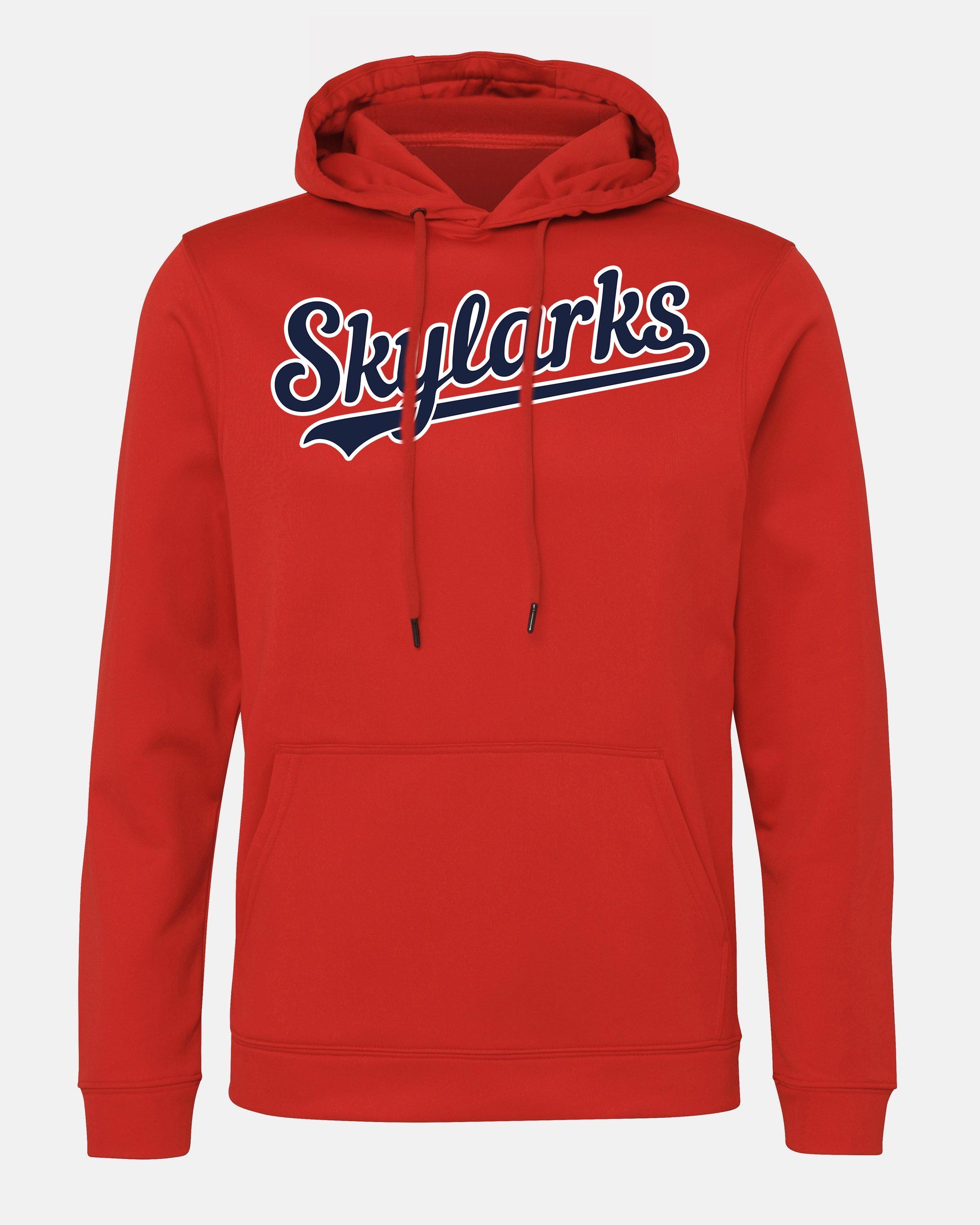 Diamond Pride Basic Functional Hoodie "Berlin Skylarks", Script, rot-DIAMOND PRIDE