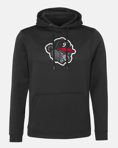 Diamond Pride Basic Functional Hoodie "Freising Grizzlies", Bear, schwarz-DIAMOND PRIDE