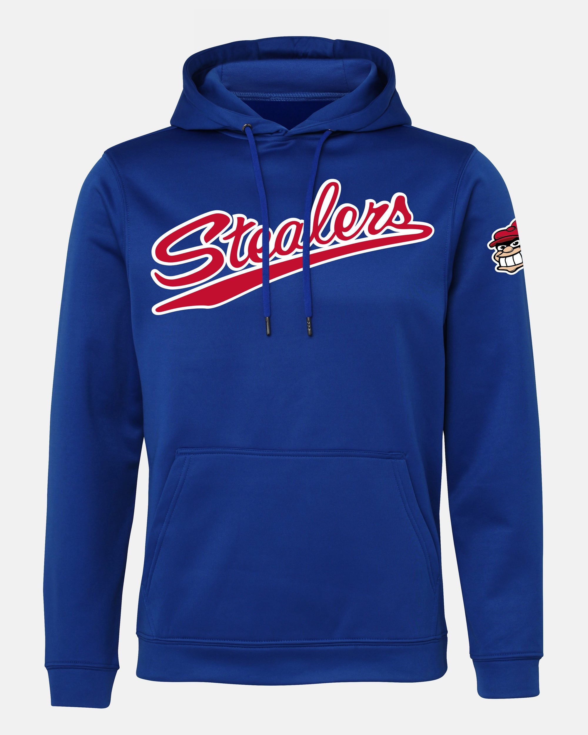 Diamond Pride Basic Functional Hoodie "Hamburg Stealers", Script & Head, royal blau-DIAMOND PRIDE