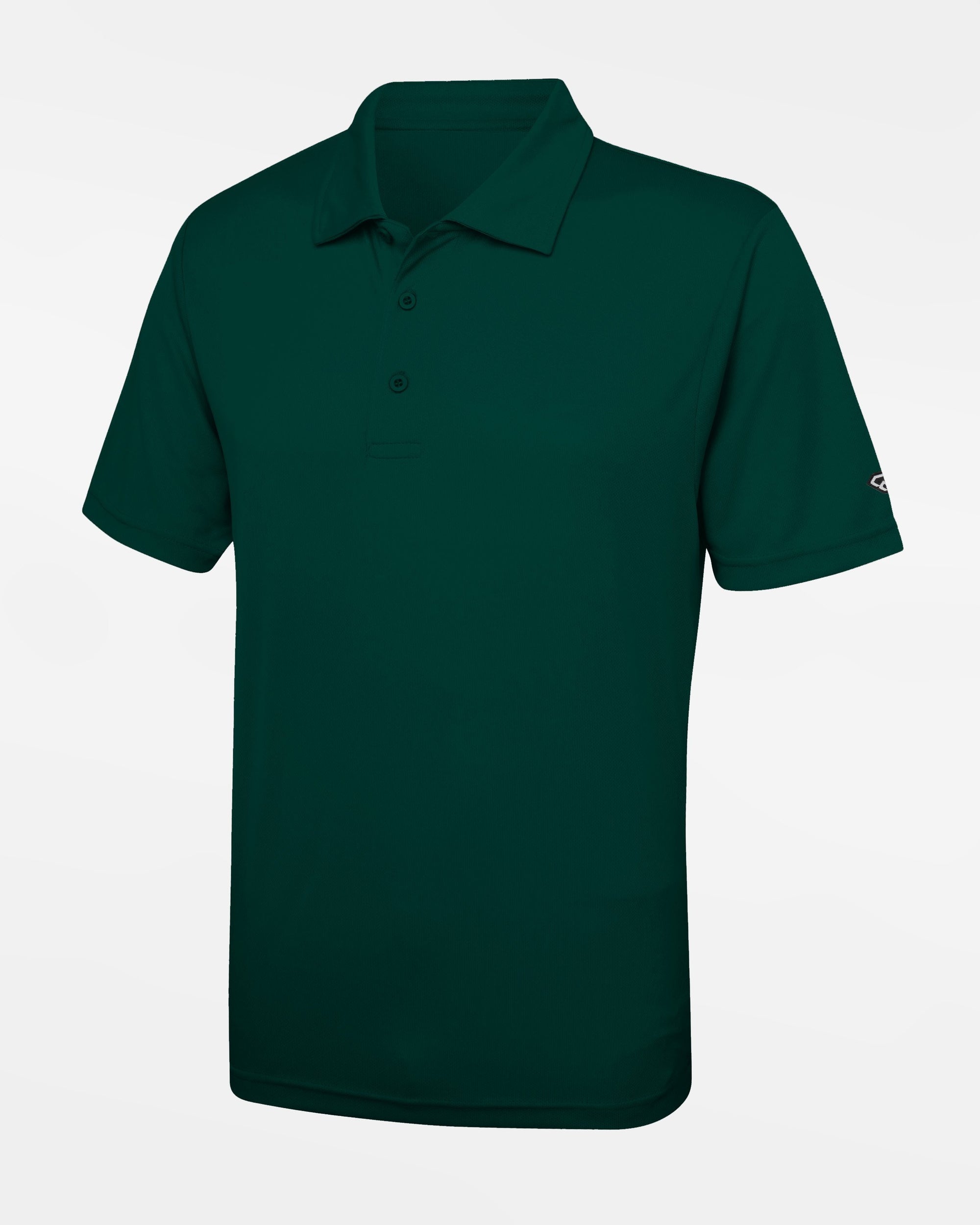 Diamond Pride Basic Functional Polo-Shirt, dunkelgrün-DIAMOND PRIDE