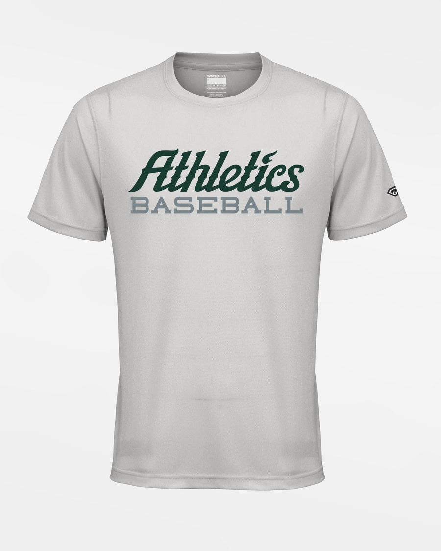 Diamond Pride Basic Functional T-Shirt "Attnang Athletics", Baseball, grau-DIAMOND PRIDE