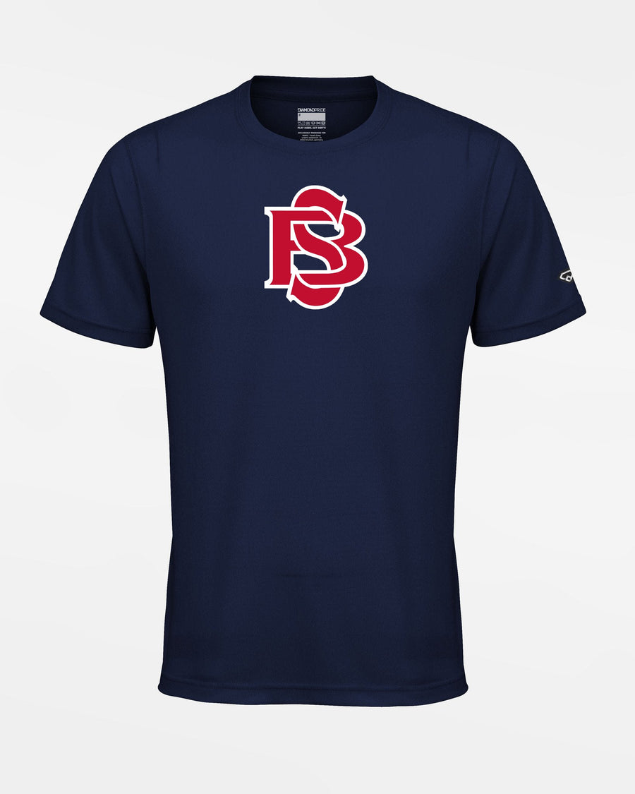 Diamond Pride Basic Functional T-Shirt, "Berlin Sluggers", BS, navy blau-DIAMOND PRIDE