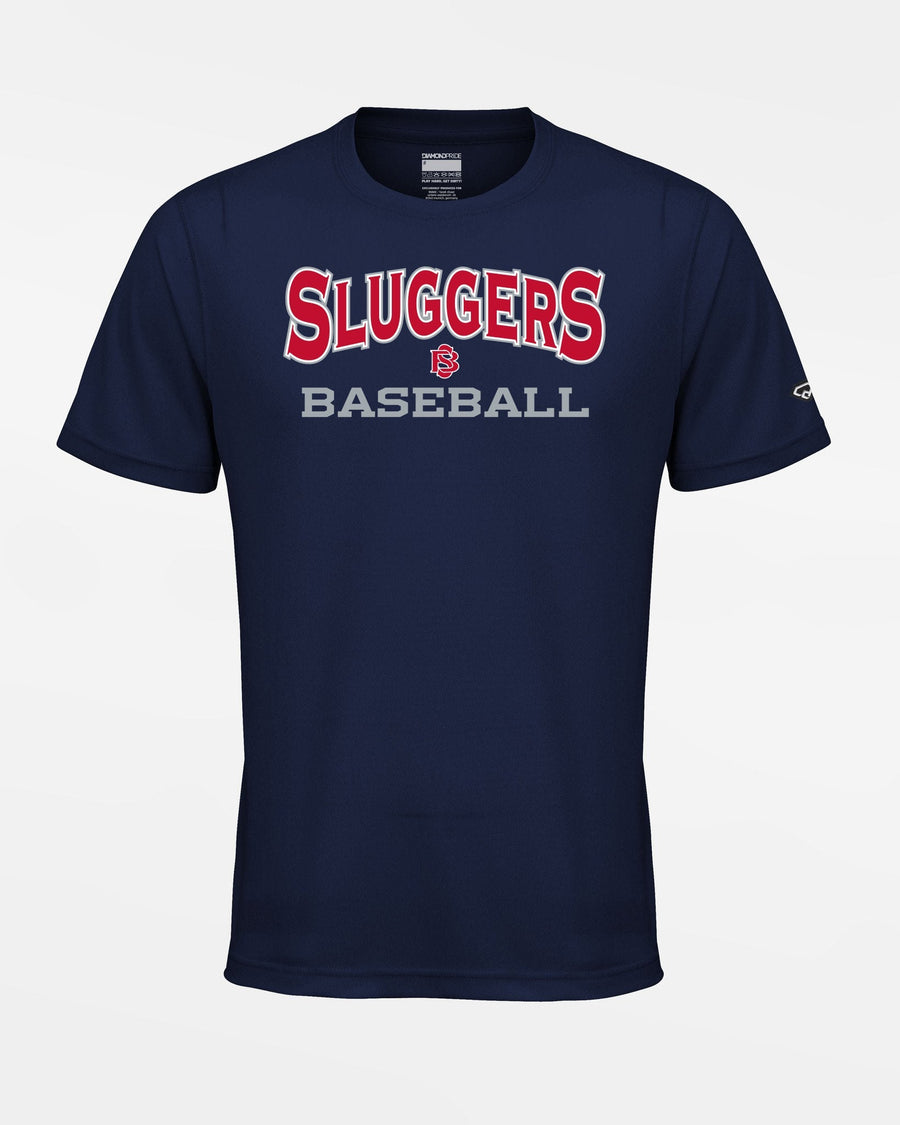 Diamond Pride Basic Functional T-Shirt "Berlin Sluggers", Baseball, navy blau-DIAMOND PRIDE