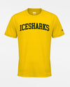 Diamond Pride Basic Functional T-Shirt "Eismannsberg Icesharks", Icesharks, gelb-DIAMOND PRIDE