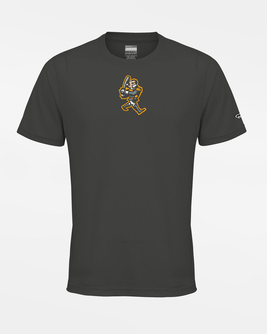 Diamond Pride Basic Functional T-Shirt "Füssen Royal Bavarians", Swing, dunkelgrau-DIAMOND PRIDE