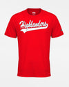 Diamond Pride Basic Functional T-Shirt "Gramastetten Highlanders", Script, rot-DIAMOND PRIDE