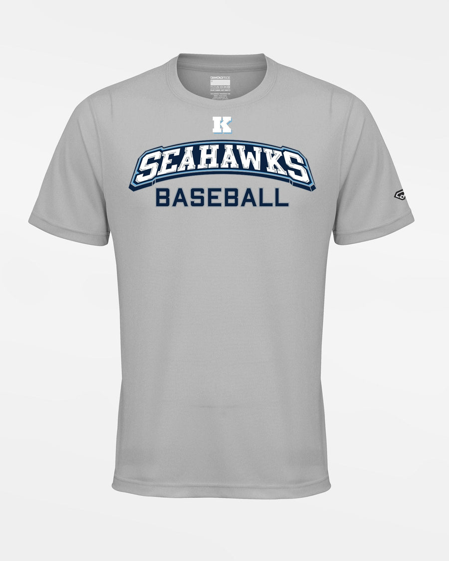 Diamond Pride Basic Functional T-Shirt "Kiel Seahawks", K & Seahawks Baseball, grau-DIAMOND PRIDE