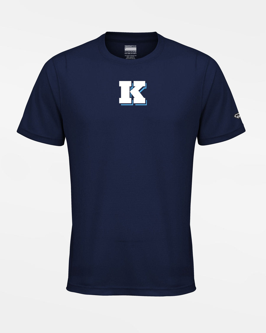 Diamond Pride Basic Functional T-Shirt "Kiel Seahawks", K, navy blau-DIAMOND PRIDE