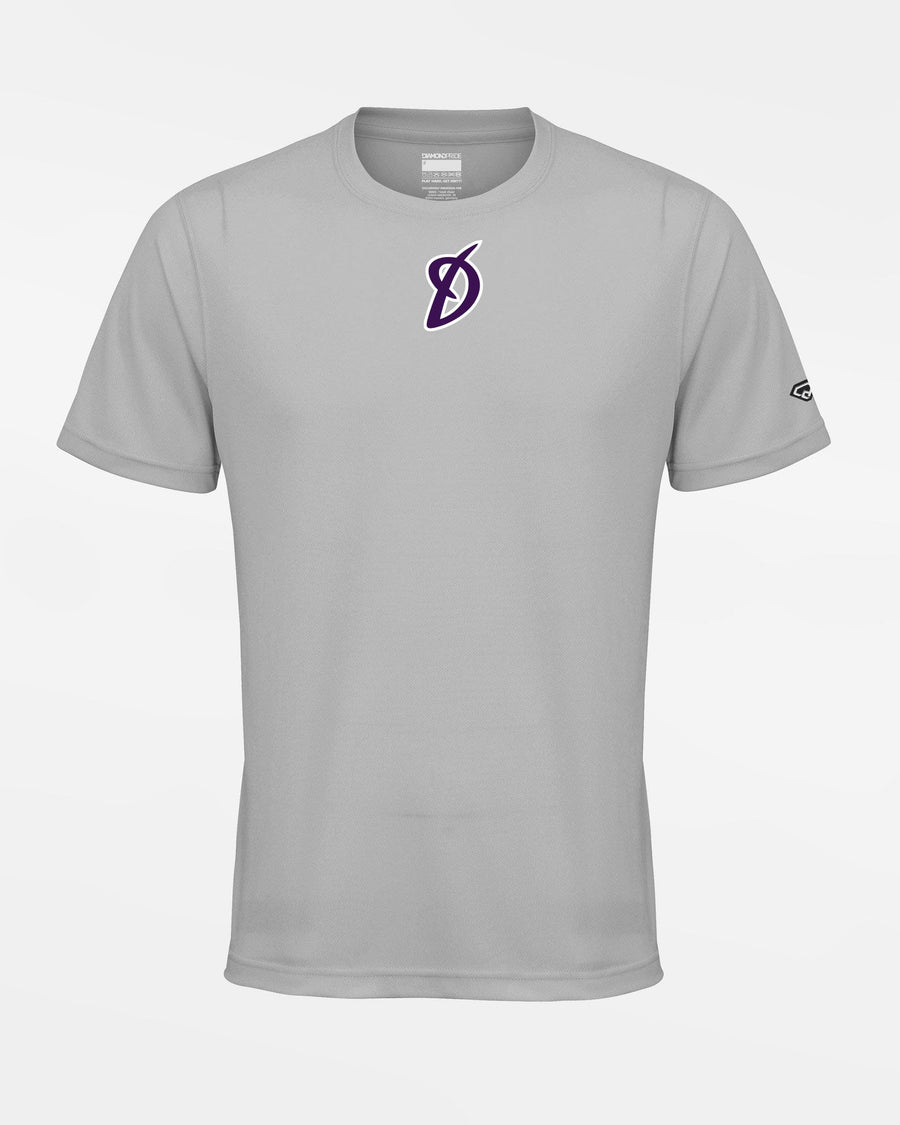 Diamond Pride Basic Functional T-Shirt "Munich-Haar DIsciples", grau-DIAMOND PRIDE