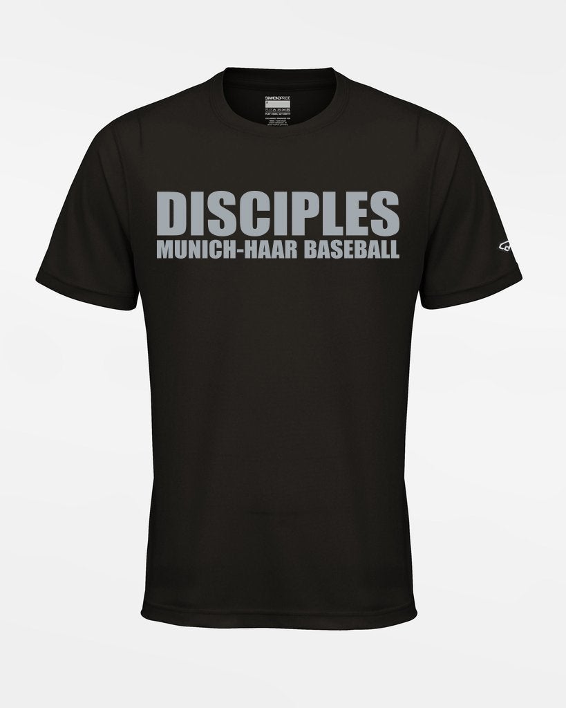 Diamond Pride Basic Functional T-Shirt "Munich-Haar Disciples", Disciples, schwarz-DIAMOND PRIDE