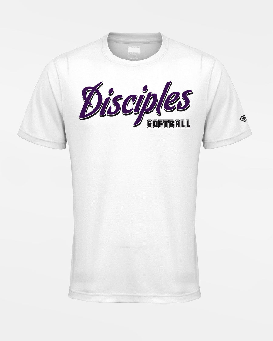 Diamond Pride Basic Functional T-Shirt "Munich-Haar Disciples", Softball, weiss-DIAMOND PRIDE