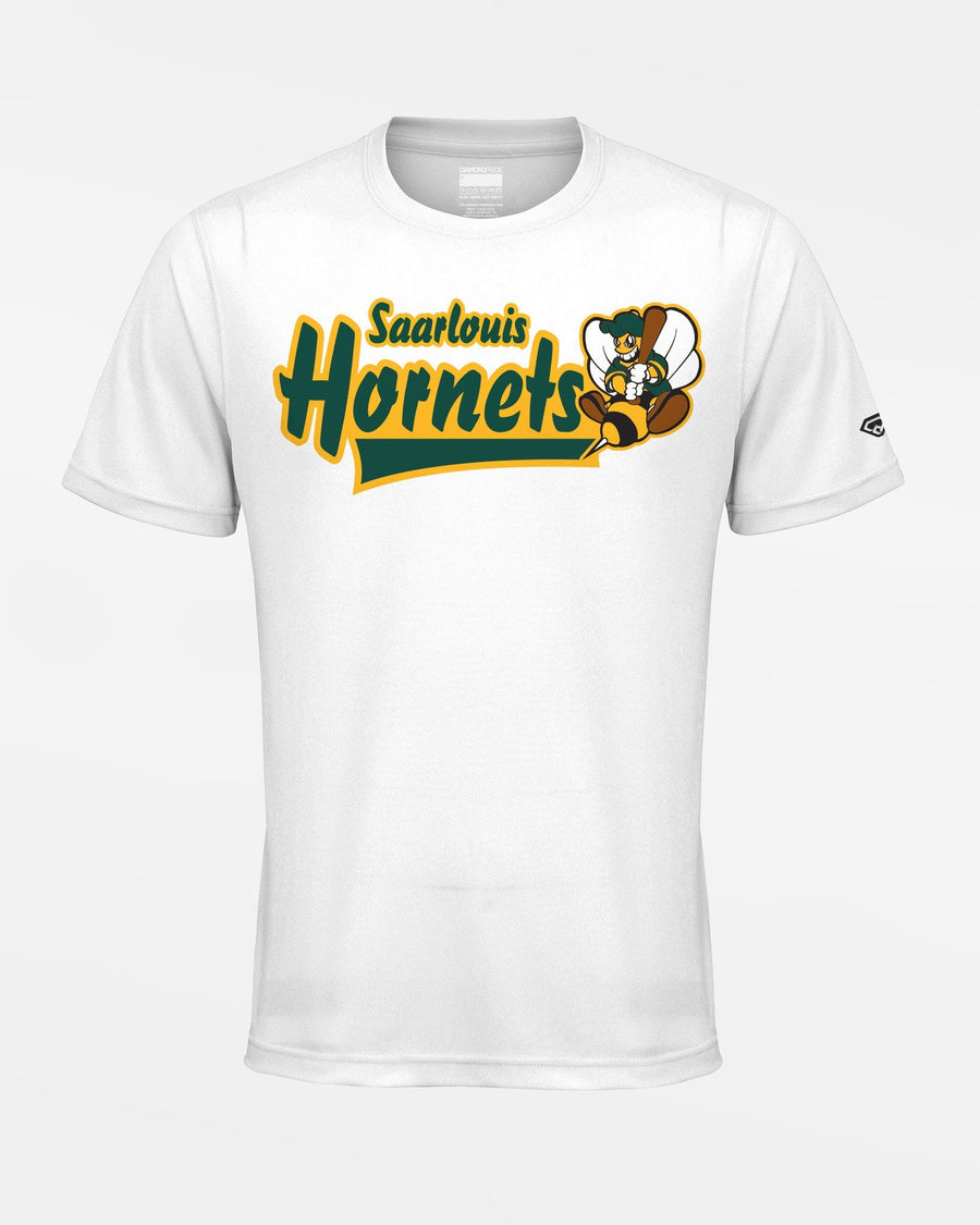 Diamond Pride Basic Functional T-Shirt "Saarlouis Hornets", weiss-DIAMOND PRIDE
