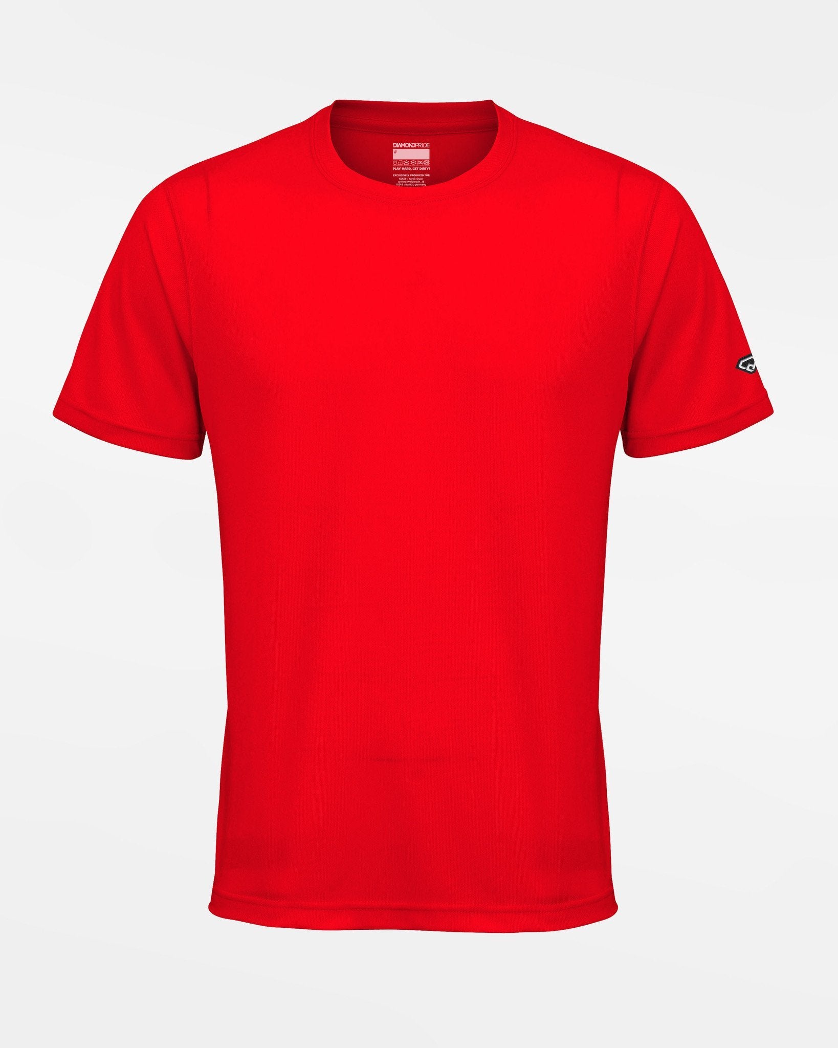 Diamond Pride Basic Functional T-Shirt, rot-DIAMOND PRIDE