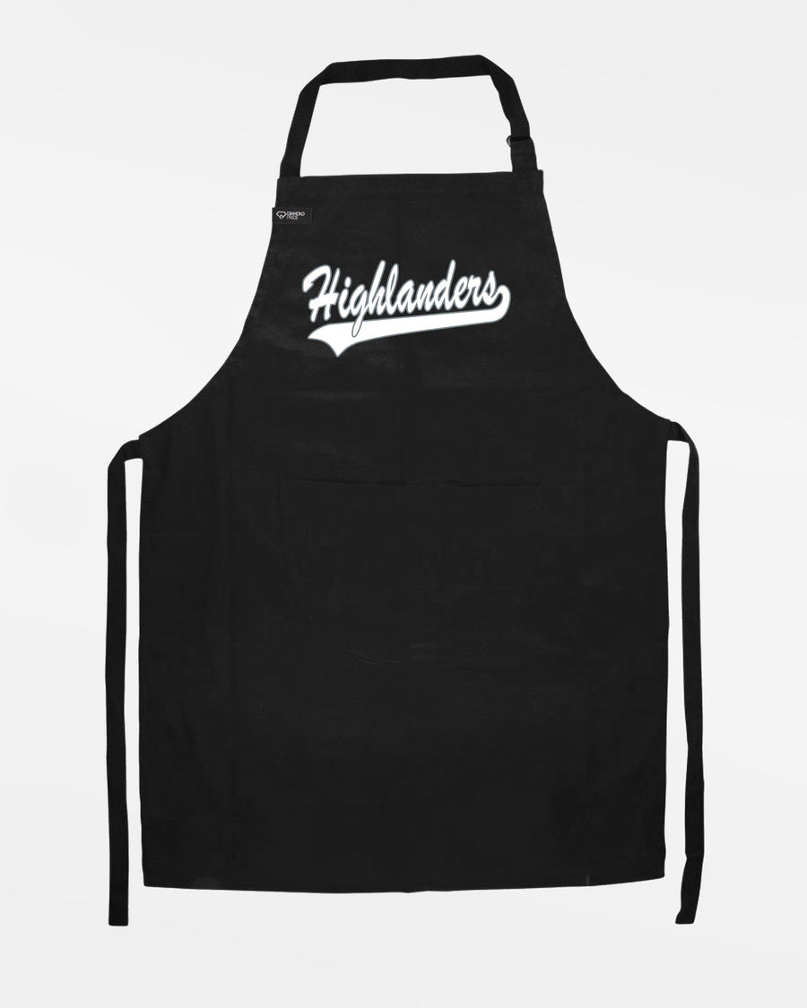 Diamond Pride Grillschürze & Kochschürze "Gramastetten Highlanders", schwarz-DIAMOND PRIDE