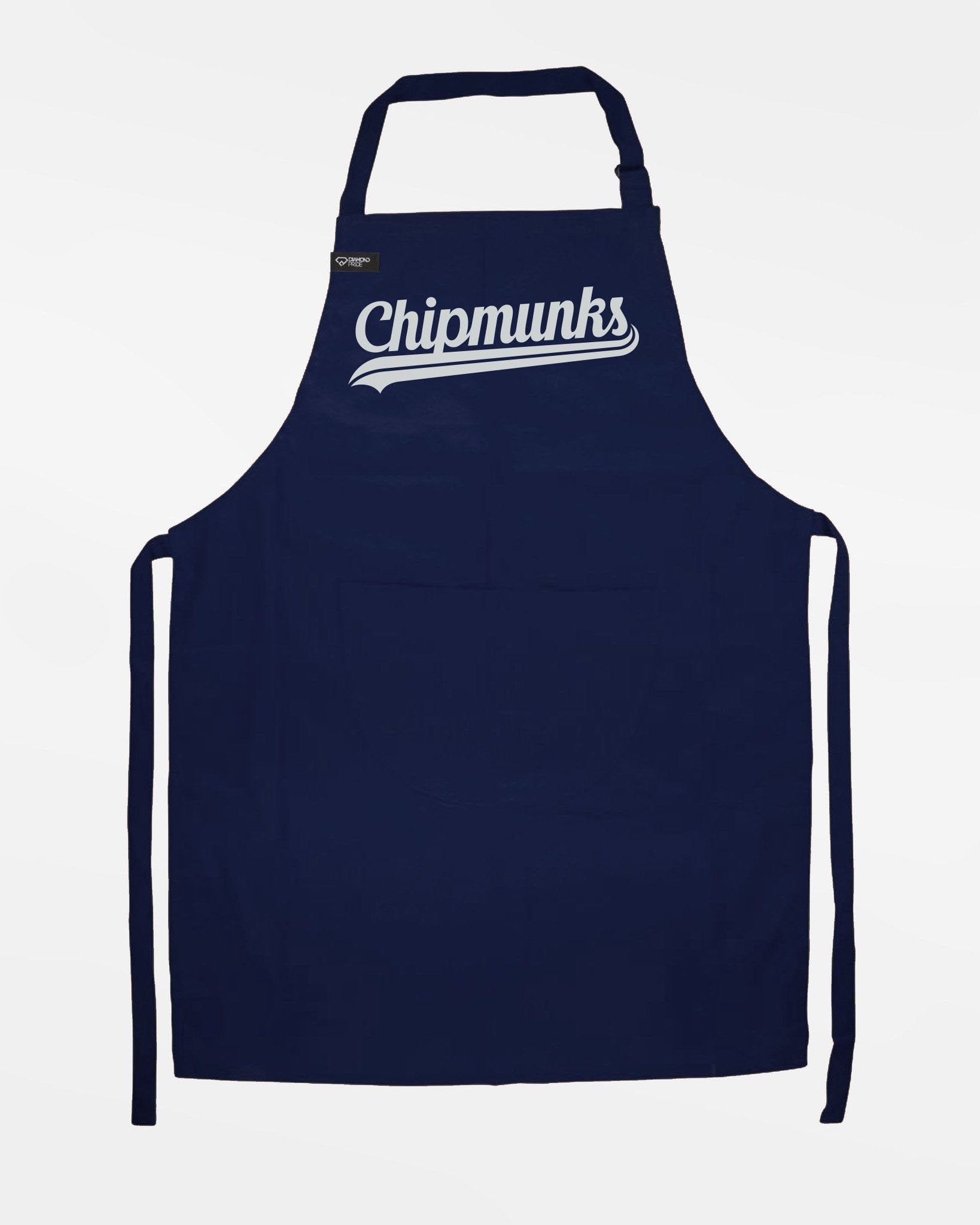 Diamond Pride Grillschürze & Kochschürze "Hagen Chipmunks", navy blau-DIAMOND PRIDE